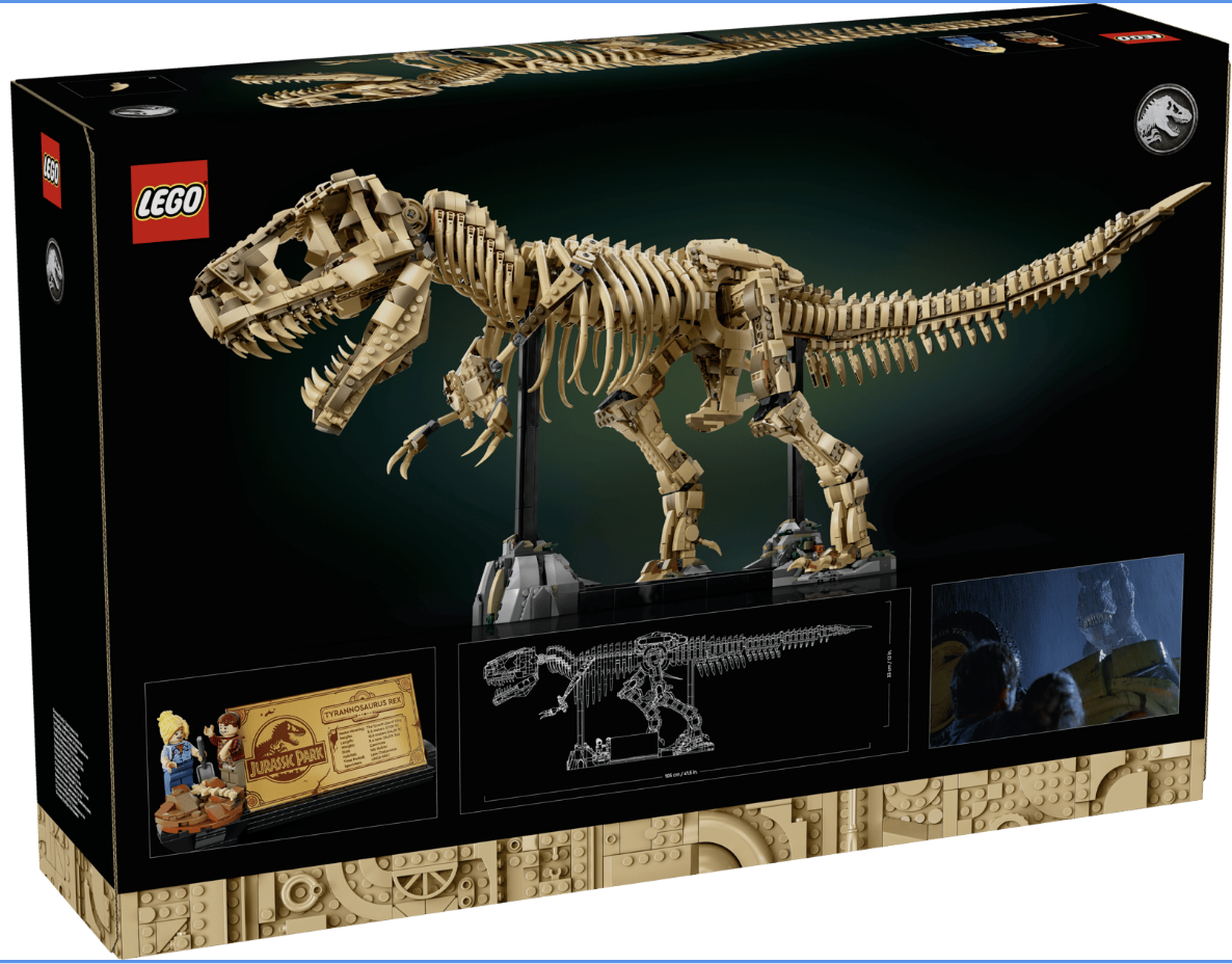 Lego - Les fossiles : le Tyrannosaurus rex